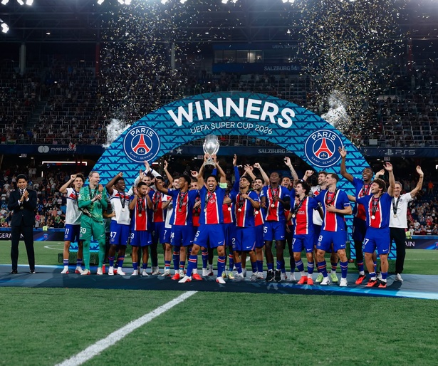 Supercoupe d'Europe : Le PSG domine Aston Villa et s'offre une deuxième de son histoire Supercoupe d'Europe : Le PSG domine Aston Villa et s'offre une deuxième de son histoire