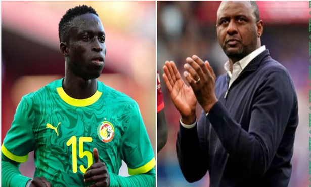Patrick Vieira explique l’absence de Krépin Diatta
