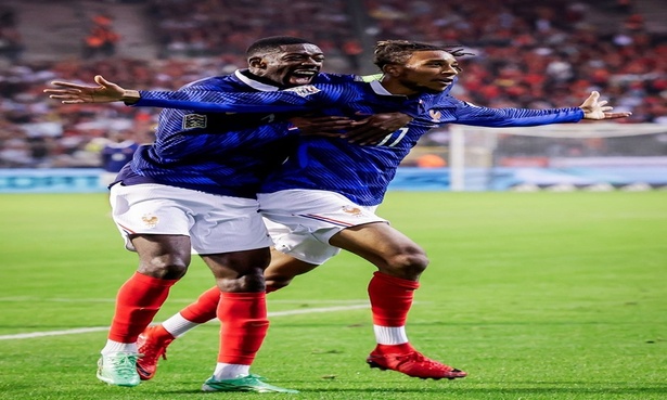 Ligue des Nations : la France s’impose en Belgique grâce à Michael Olise Ligue des Nations : la France s’impose en Belgique grâce à Michael Olise