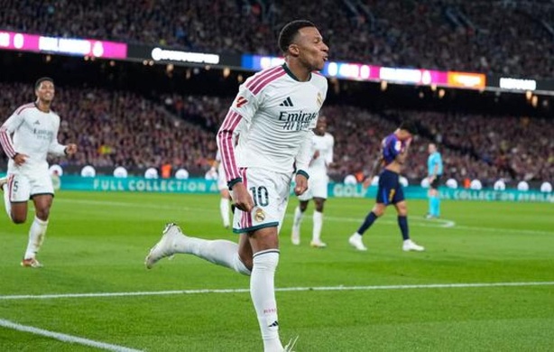 Liga : le Real remporte le clasico, Mbappé inscrit un doublé