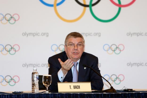 Le président du CIO Thomas Bach s'est exprimé à Pyeongchang