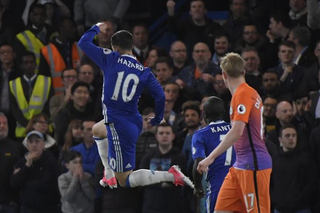 Angleterre : Chelsea dompte Manchester City grâce à un super Eden Hazard