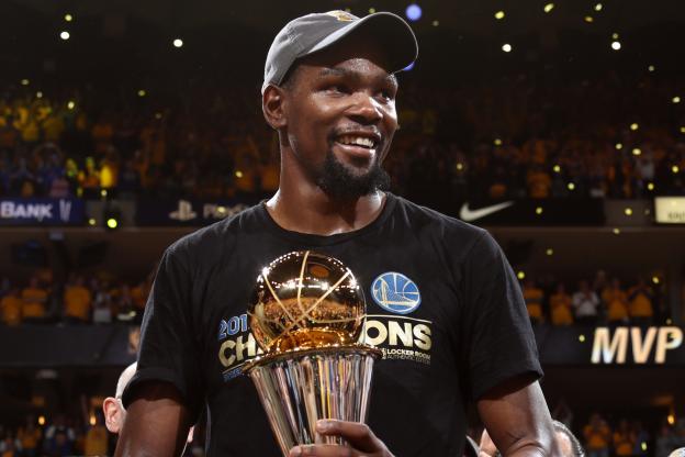 GOLDEN STATE: Kevin Durant désigné MVP des Finales NBA