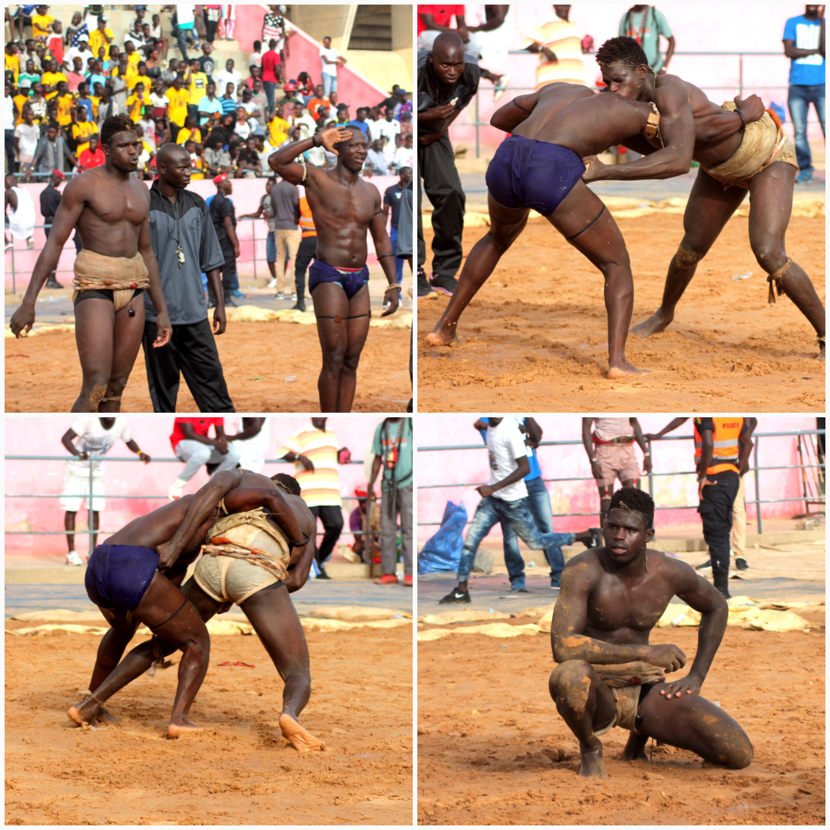 LUTTE: Pathé Boy, le lutteur policier signe sa première victoire