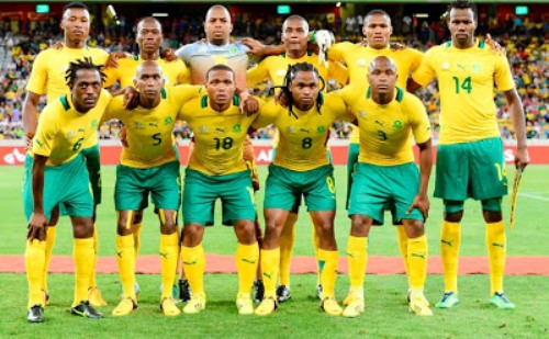 Afrique du Sud- Sénégal : La liste des Bafana Bafana face au Sénégal