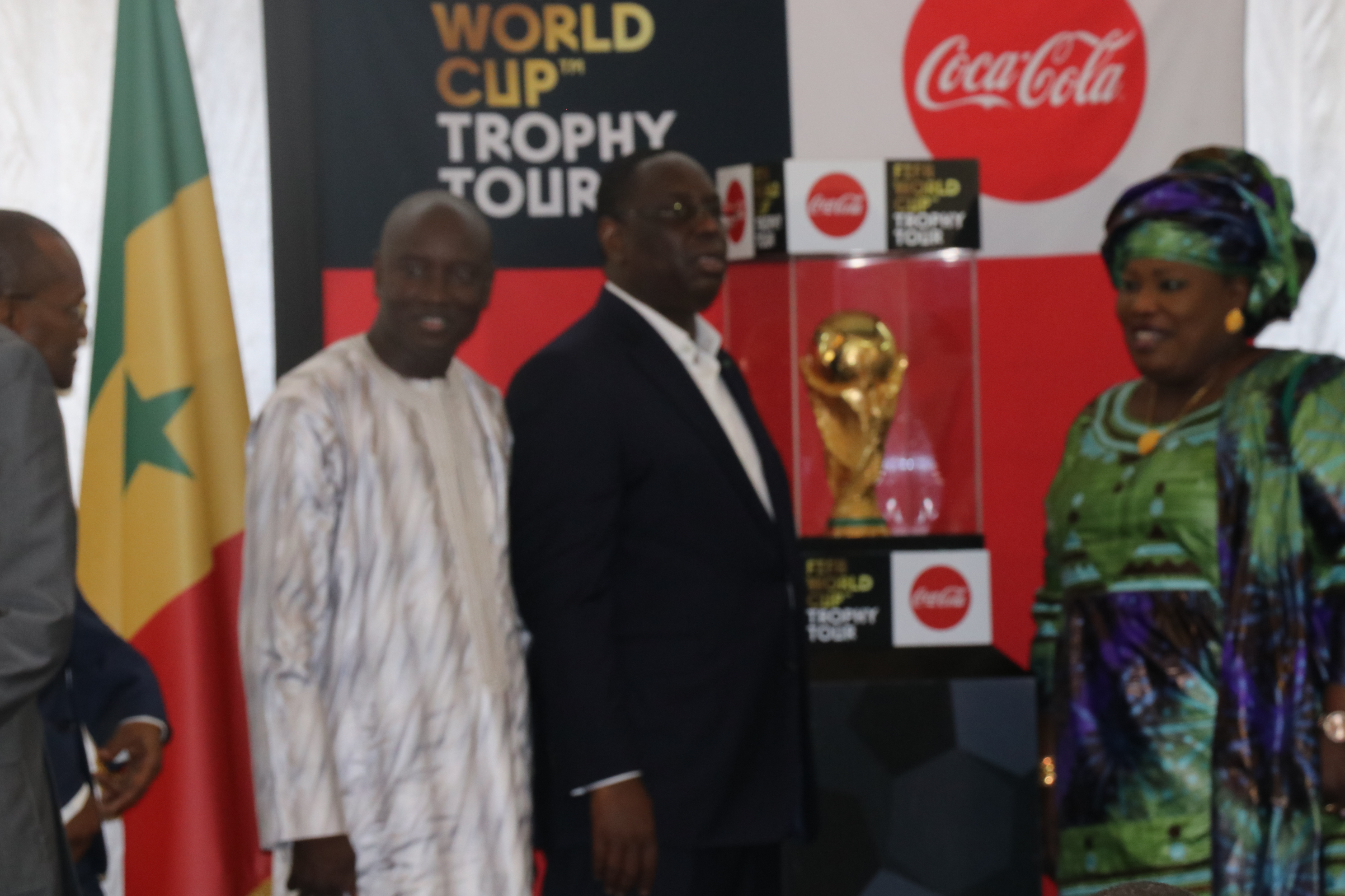 La Coupe du monde au Sénégal: les images de la cérémonie au Palais