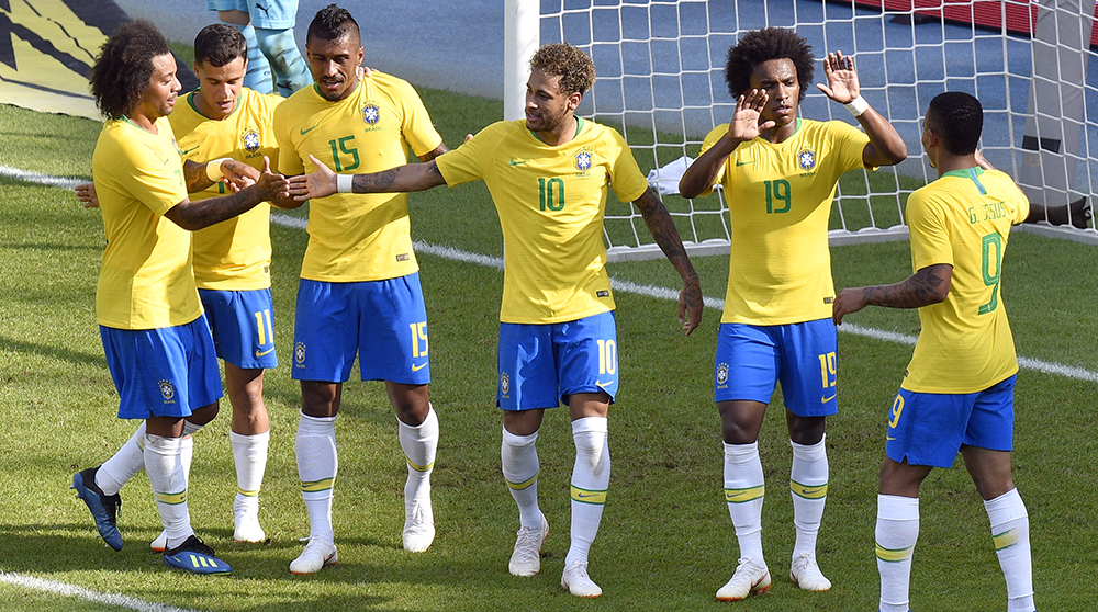 Le Brésil, favori de la Coupe du monde Russie 2018?