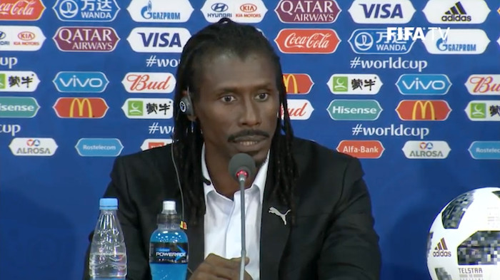 Aliou Cissé : «Cette victoire nous permet de rentrer dans la compétition» 