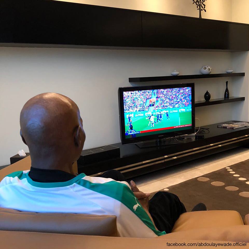 Abdoulaye Wade à fond avec les lions