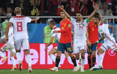 GROUPE B : Le Maroc sort par la grande porte face à l'Espagne (2-2)