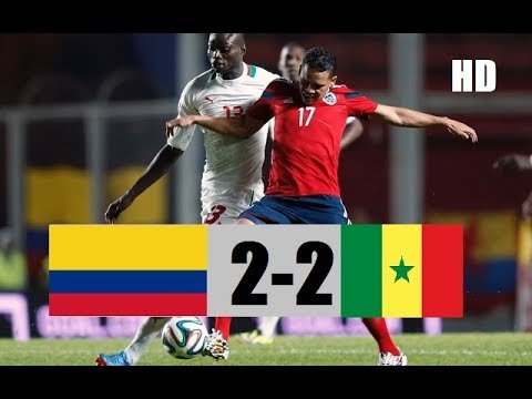 Historique  des confrontations entre le Sénégal et la Colombie