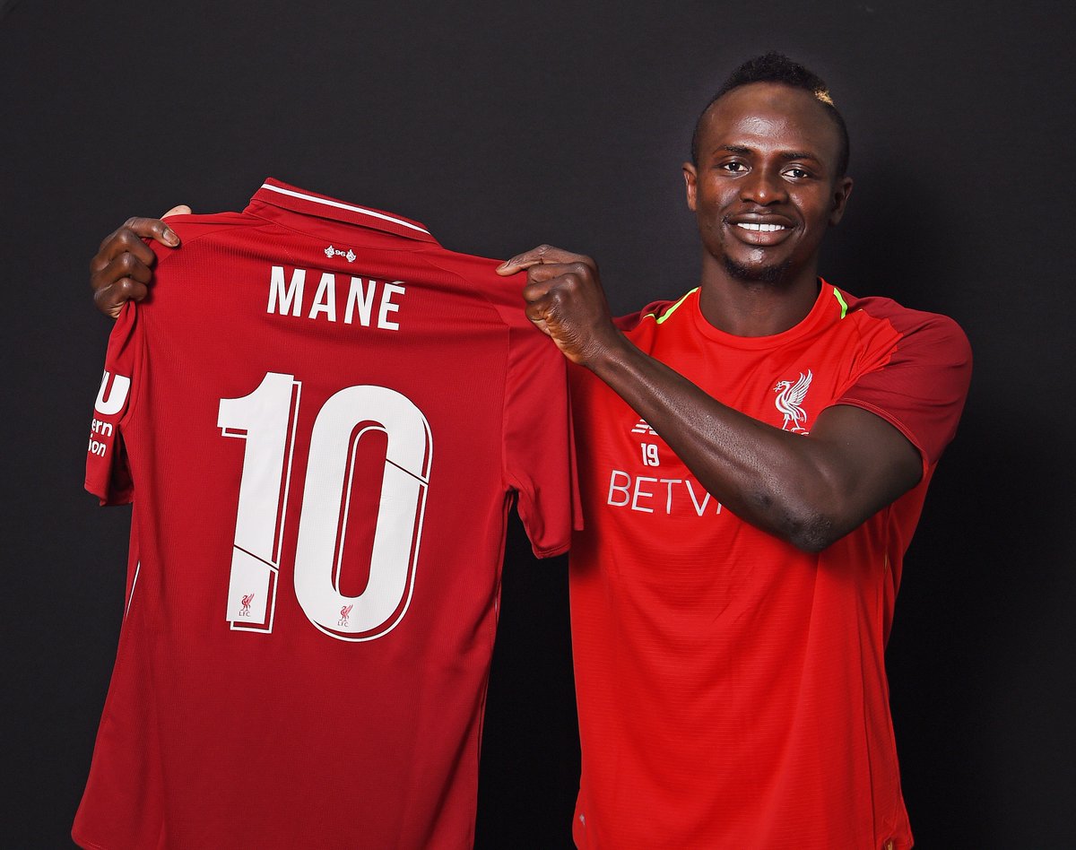 Liverpool : Sadio Mané hérite du numéro 10
