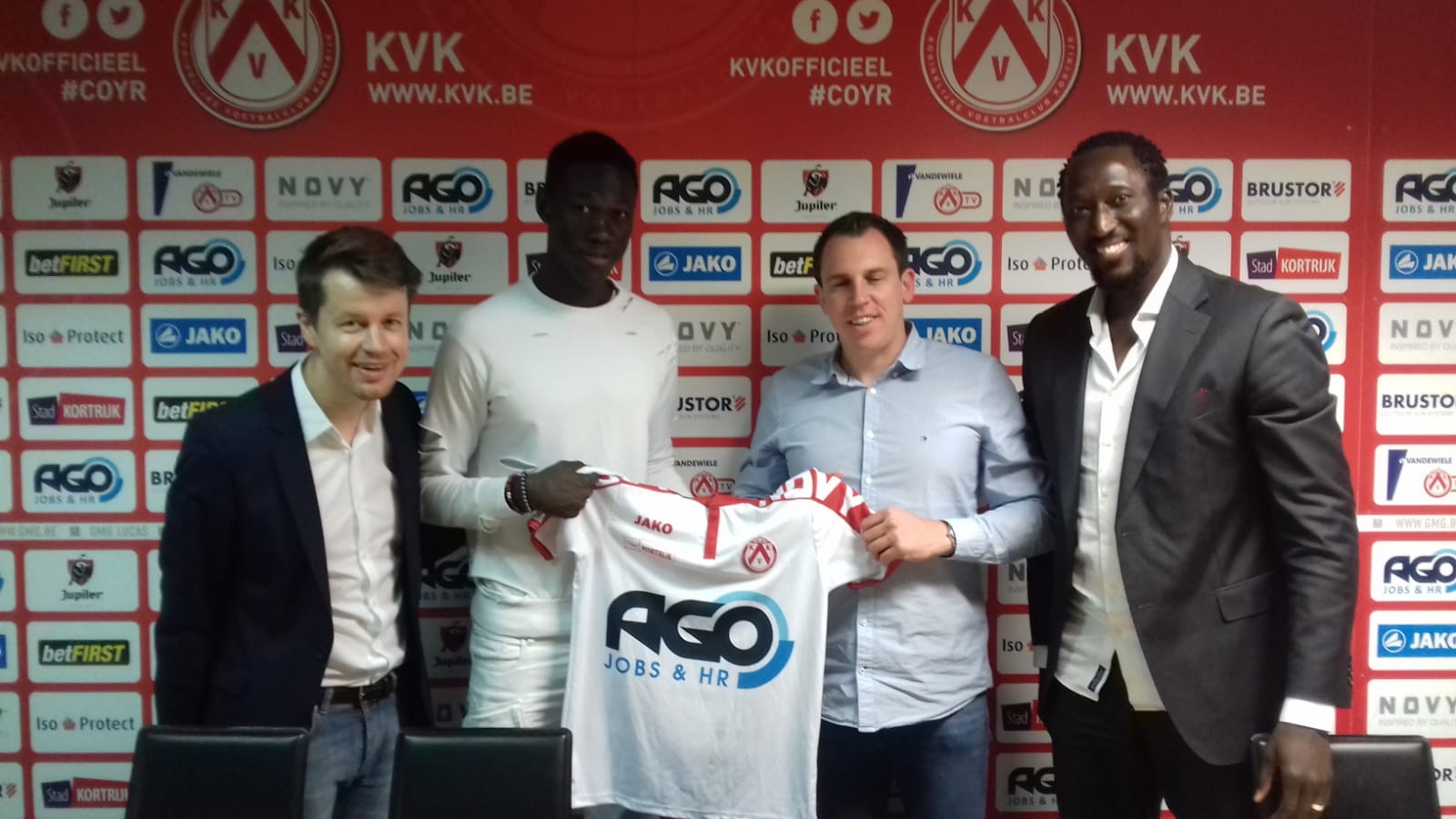Transfert : Alioune Badara Camara de NSFC signe à Kortrijk (D1 en Belgique)