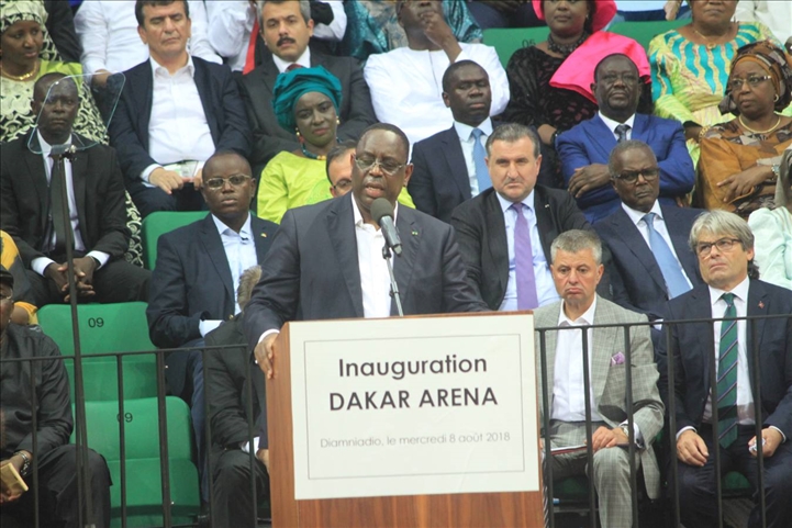 ​Inauguration de Dakar Aréna : Macky Sall annonce la construction d’un stade Olympique de football