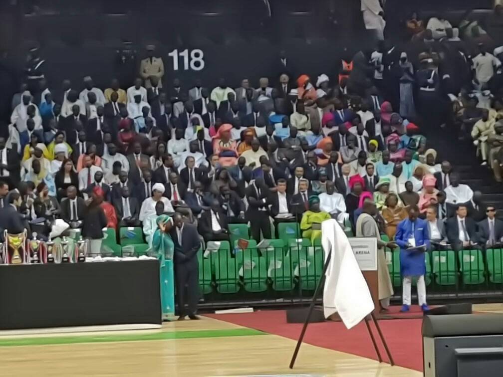 L'inauguration de Dakar Aréna en image