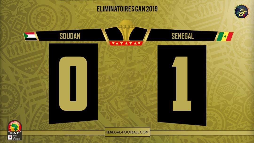 Match Sénégal-Soudan : Les « Lions » remportent la partie (1-0) et se qualifient à la CAN 2019.