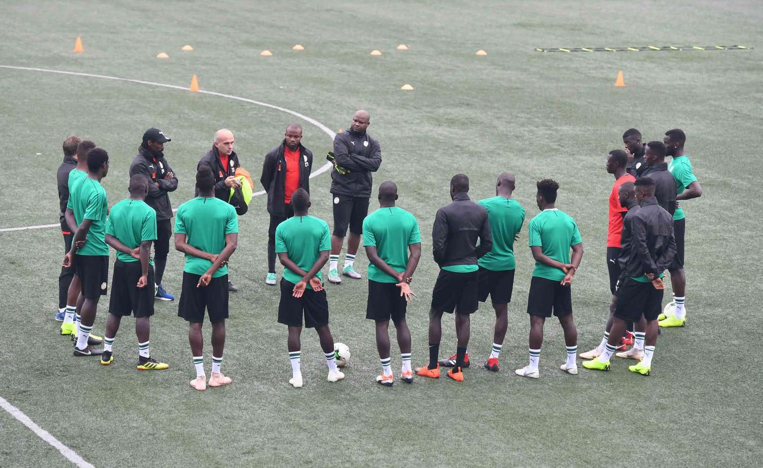 Equipe nationale : Découvrez les première image d’Habib Diallo avec les « Lions »
