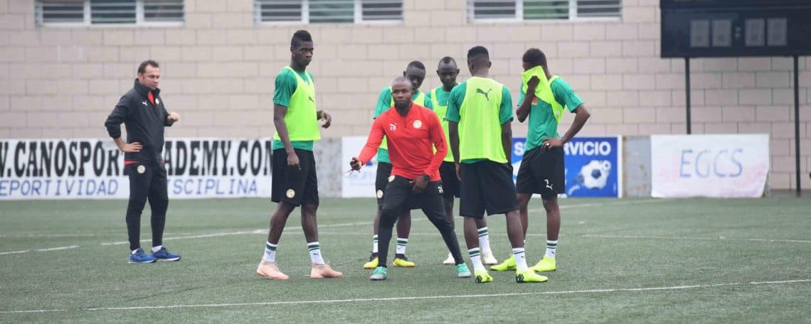 Equipe nationale : Découvrez les première image d’Habib Diallo avec les « Lions »
