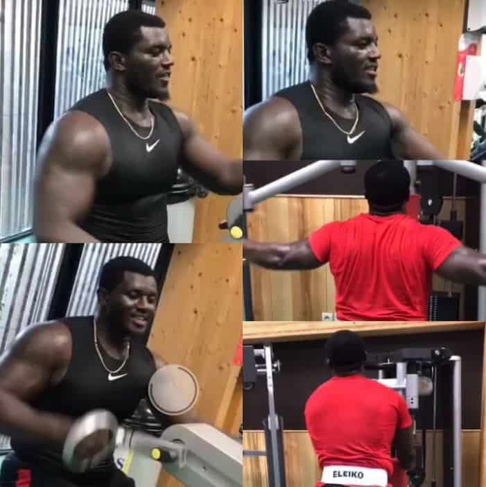 Encadré par 4 coachs : Balla Gaye 2 retrouve ses muscles saillants