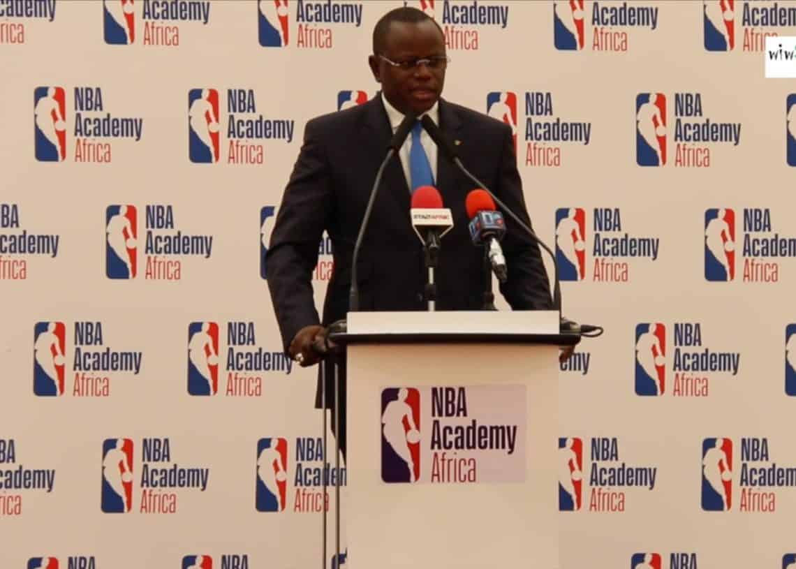La NBA Africa Games au Sénégal, le ministre Matar Ba transmet le vœu du Chef de l’Etat