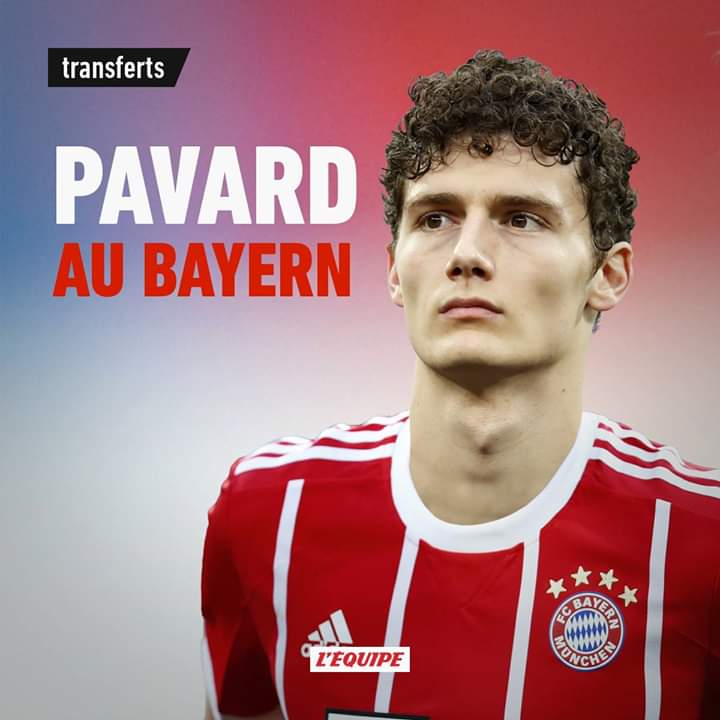 Officiel : Benjamin Pavard au Bayern Munich en juillet