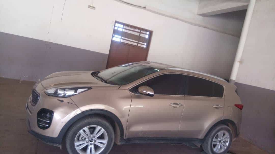 Voiture personnelle mise à la disposition de la RS Berkane à Dakr