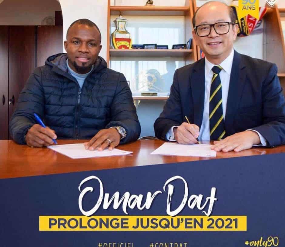 Officiel: Omar Daff prolonge son contrat à Sochaux