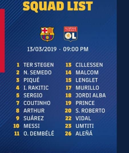Barcelone : match contre Lyon, Moussa Wague n’est pas convoqué