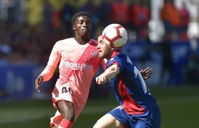 Moussa Wagué : « C’était un défi difficile, mais il a fait un bon match »