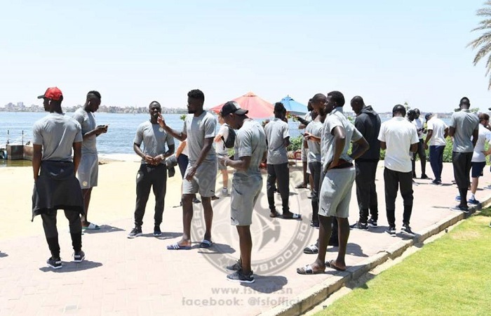 Photos-match amical : promenade des Lions avant la rencontre contre le Nigéria, aujourd’hui