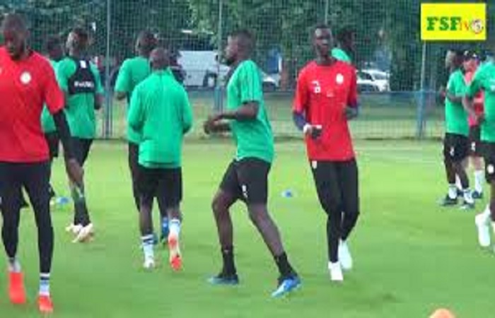 CAN 2019 : les Lions touchent pour la première le ballon officiel de la compétition