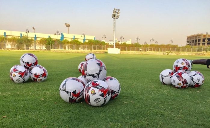 CAN 2019 : les Lions touchent pour la première le ballon officiel de la compétition