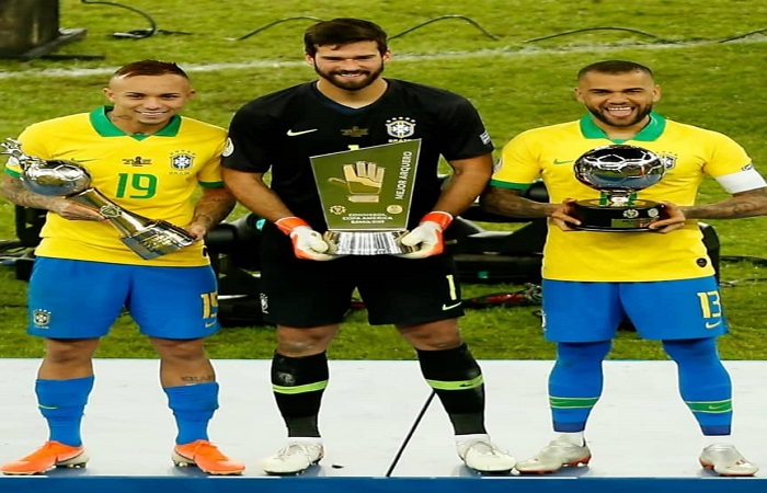 Copa America : le Brésil rafle les trophées individuels