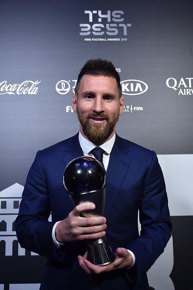 The Best FIFA Football Awards 2019: Lionel Messi remporte le trophée devant Van Dijk et Ronaldo