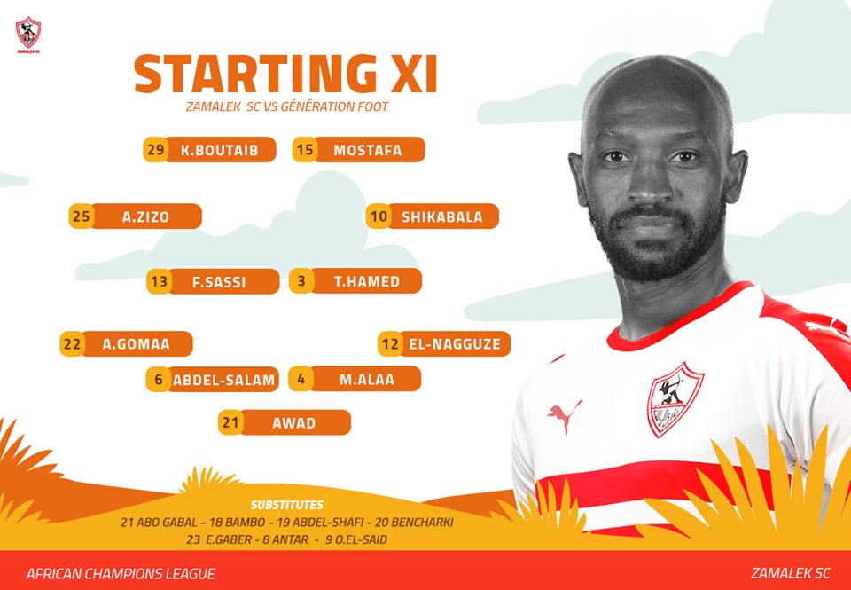 LDC CAF : le Zamalek était présent à Alexandrie dimanche