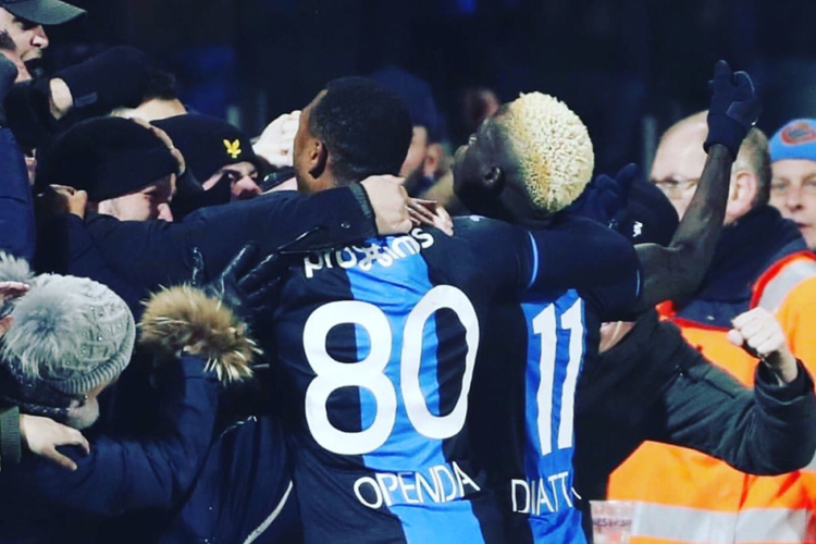 Coupe de Belgique : Krépin Diatta, buteur avec le FC Bruges face à l’Ostende