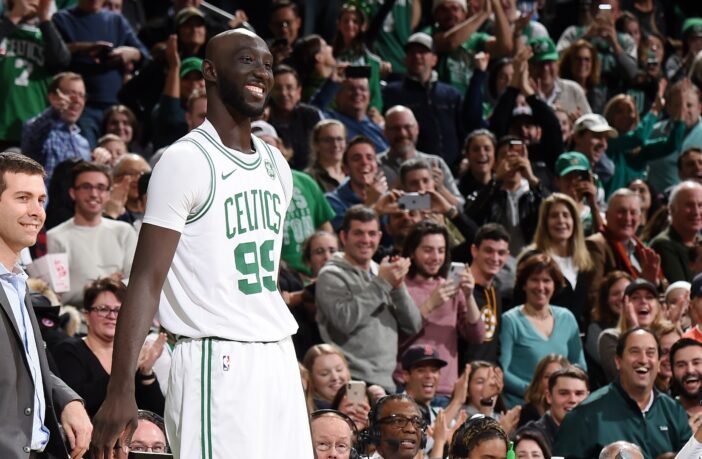 VIDEO: les performance folles de Tacko Fall à l’entraînement