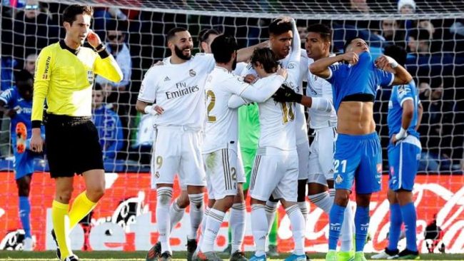 Liga : Real bat Getafe et prend le large sur le Barça