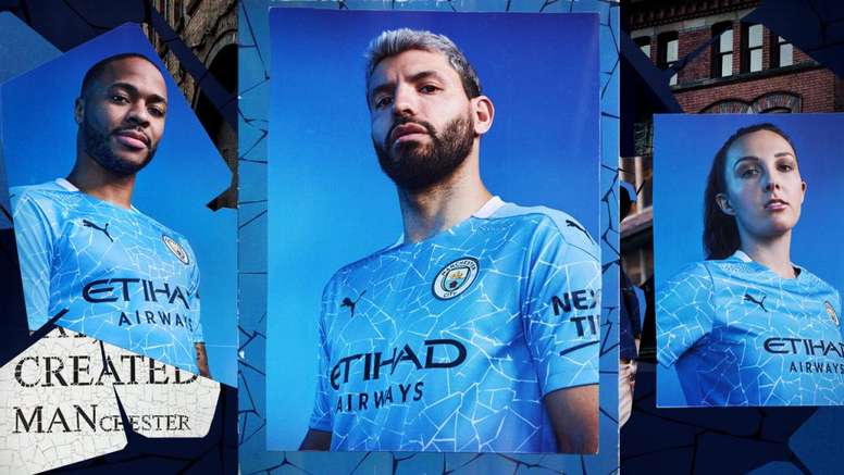 Le nouveau maillot de Manchester City