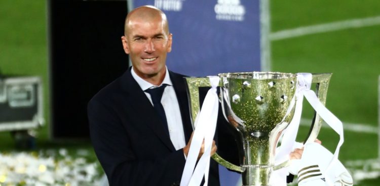 Zidane désigné meilleur entraîneur de club