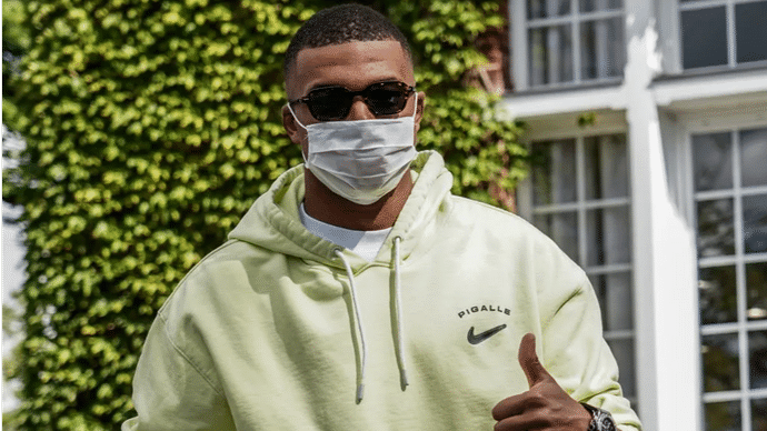Kylian Mbappé  positif au Covid-19