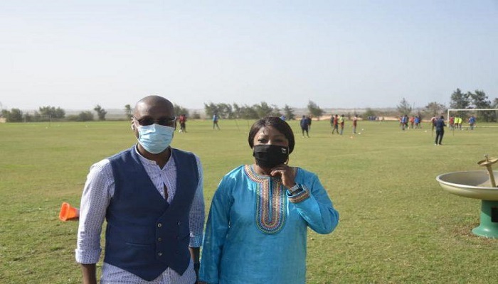 Génération Foot : Fatma Samoura a visité les installations du club, ce jeudi