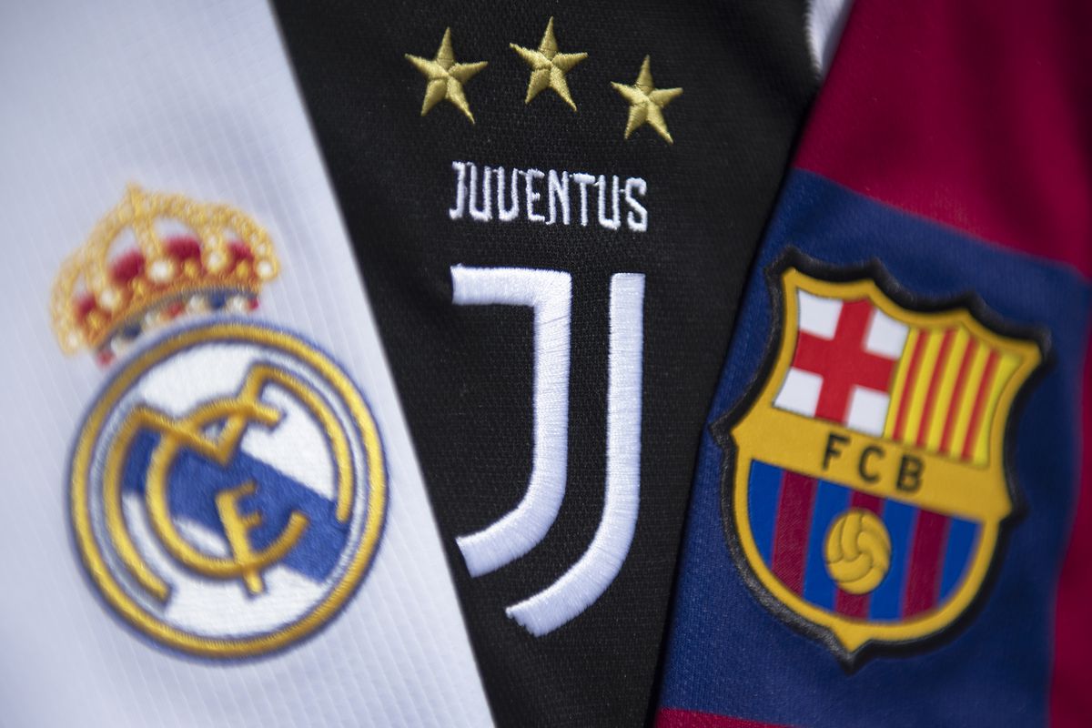 SUPER LIGUE : Le Réal Madrid , le Barça et la Juventus répondent aux menaces de l'UEFA