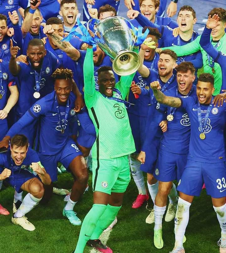 Édouard Mendy, deuxième gardien africain à remporter la ligue des champions
