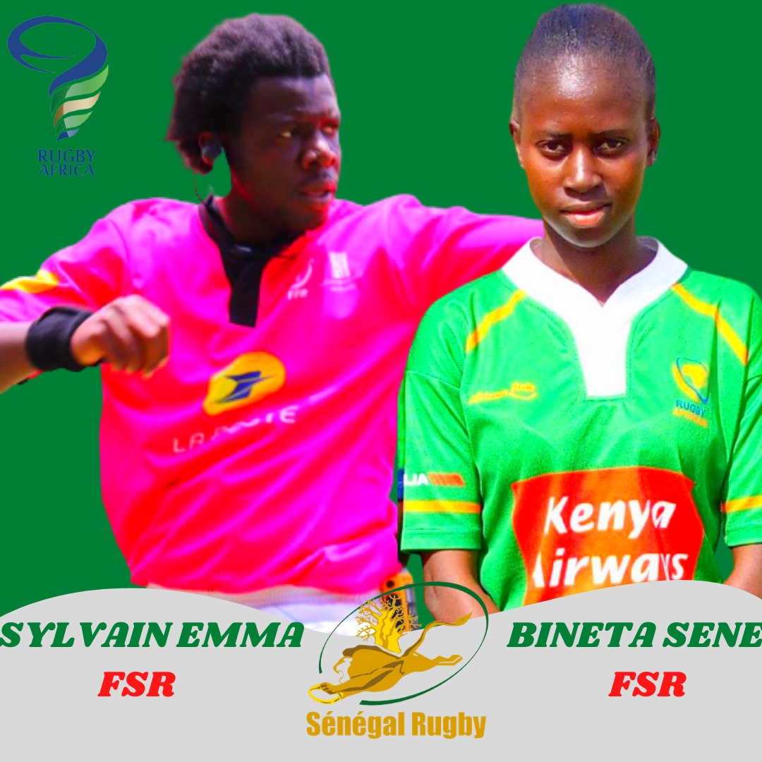 Rugby / tournoi de repêchage de la Coupe d’Afrique : deux arbitres sénégalais désignés pour officier au Burkina Faso