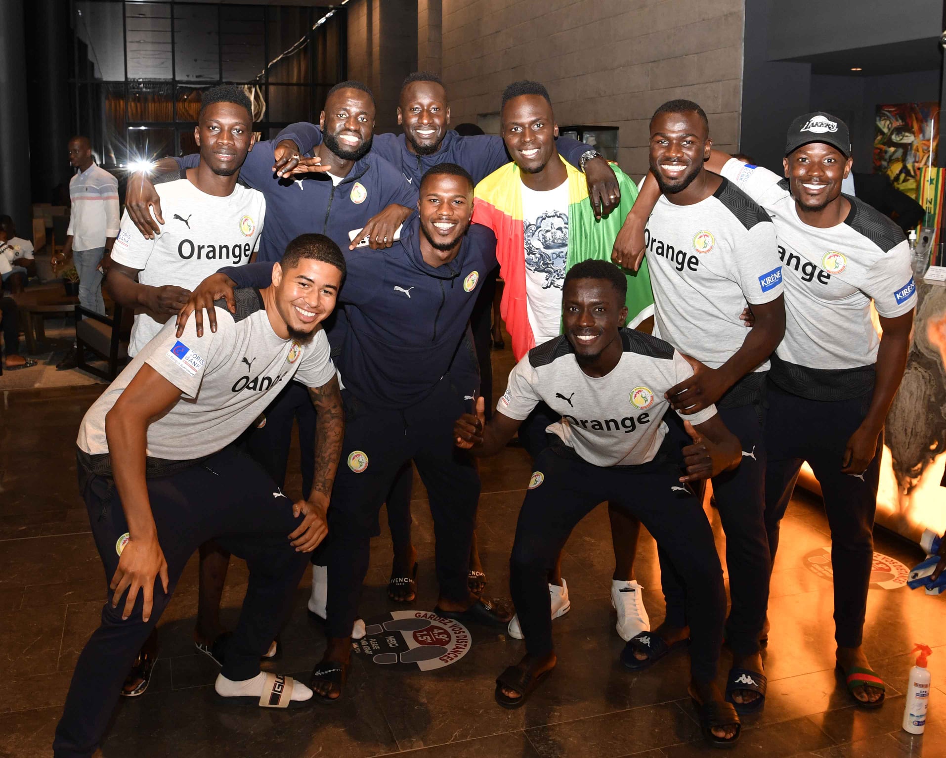 Equipe nationale : Les images de l'arrivée d'Edouard Mendy