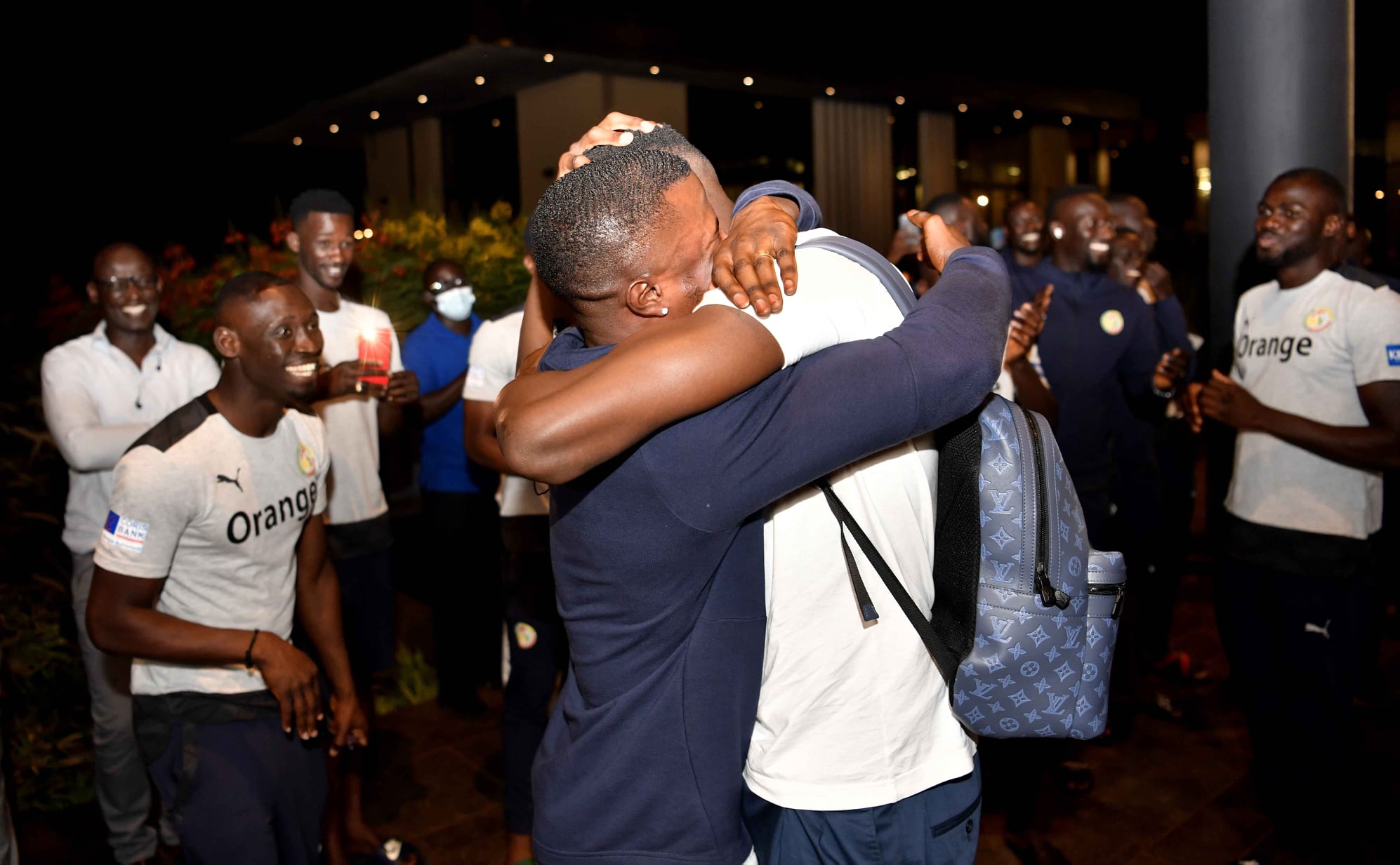 Equipe nationale : Les images de l'arrivée d'Edouard Mendy