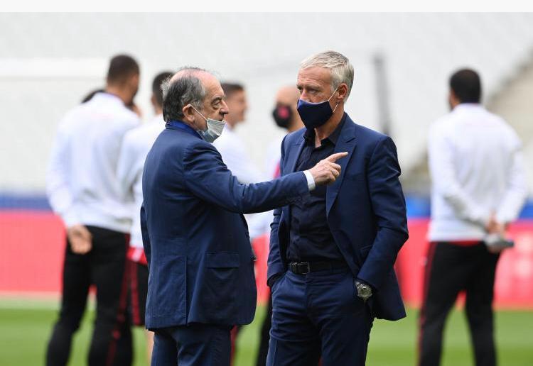 ​Noël Le Graët, après l'élimination des Bleus en huitièmes de l'Euro : « Avec Didier Deschamps, il faut que l'on bavarde »