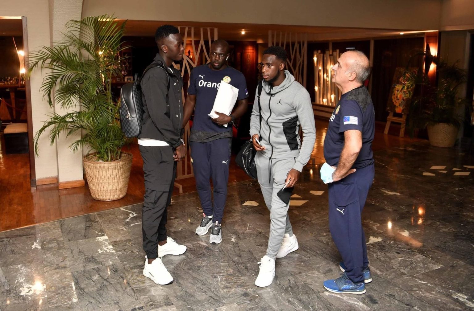 Match contre Togo: Pape Gueye a rejoint le regroupement des Lions