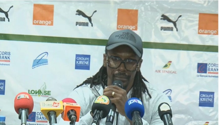 Conférence de presse : l’analyse d’Aliou Cissé après le nul contre le Togo